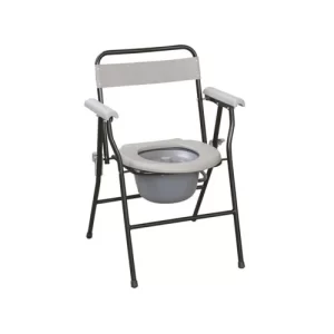 Plastic Armrests & Backrest Commode Chair [J Homecar]